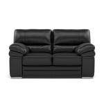 Gino 2 Seater Sofa - 2 Seater Sofa Cat 60 2 Seater Sofas Sterling Home 21 Cat-60/22 Montana Jet Black Metal Feet