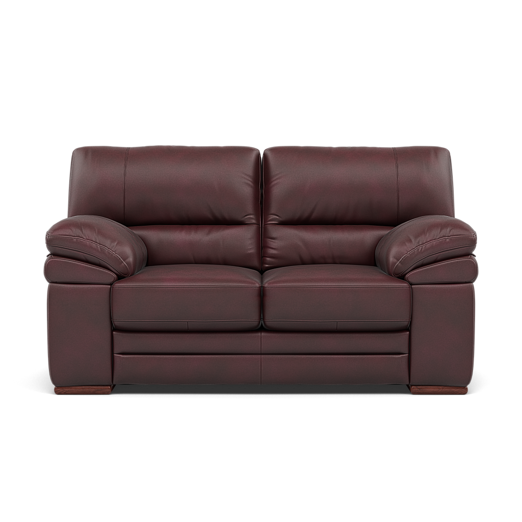 Gino 2 Seater Sofa - 2 Seater Sofa Cat 60 2 Seater Sofas Sterling Home 14 Cat-60/15 Montana Ruby Wooden Feet