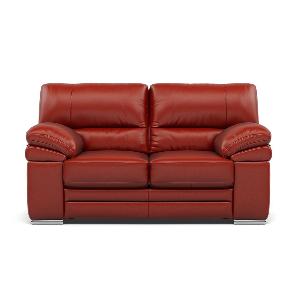 Gino 2 Seater Sofa - 2 Seater Sofa Cat 60 2 Seater Sofas Sterling Home 11 Cat-60/11 Montana Flame Metal Feet