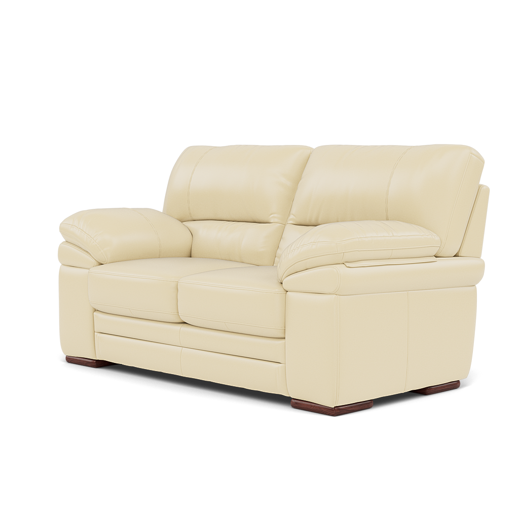 Gino 2 Seater Sofa - 2 Seater Sofa Cat 60 — Cat-60/02 Montana Cool Cream / Wooden Feet, gallery image 3