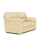 Gino 2 Seater Sofa - 2 Seater Sofa Cat 60 — Cat-60/04 Montana Vanilla Cream / Metal Feet, gallery image 1