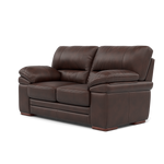 Gino 2 Seater Sofa - 2 Seater Sofa Cat 60 — Cat-60/08 Montana Chocolate / Wooden Feet, gallery image 3