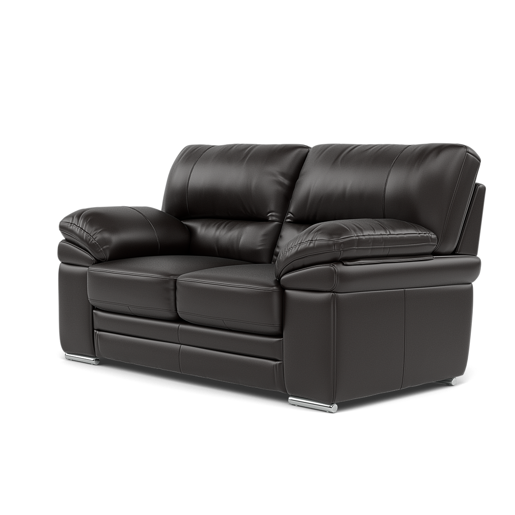 Gino 2 Seater Sofa - 2 Seater Sofa Cat 60 — Cat-60/09 Montana Black Coffee / Metal Feet, gallery image 3