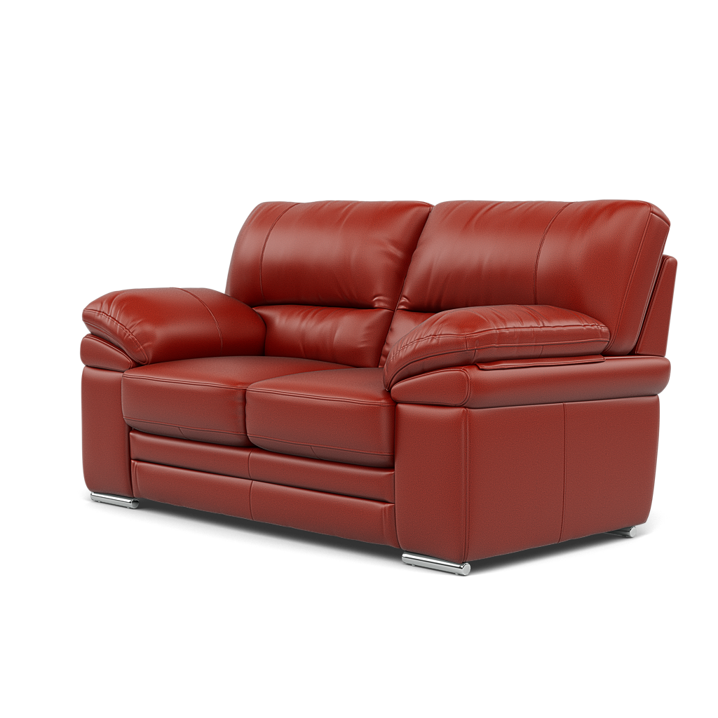 Gino 2 Seater Sofa - 2 Seater Sofa Cat 60 — Cat-60/11 Montana Flame / Metal Feet, gallery image 3