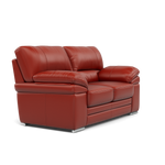 Gino 2 Seater Sofa - 2 Seater Sofa Cat 60 — Cat-60/11 Montana Flame / Metal Feet, gallery image 1