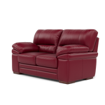 Gino 2 Seater Sofa - 2 Seater Sofa Cat 60 — Cat-60/13 Montana Cranberry / Wooden Feet, gallery image 3