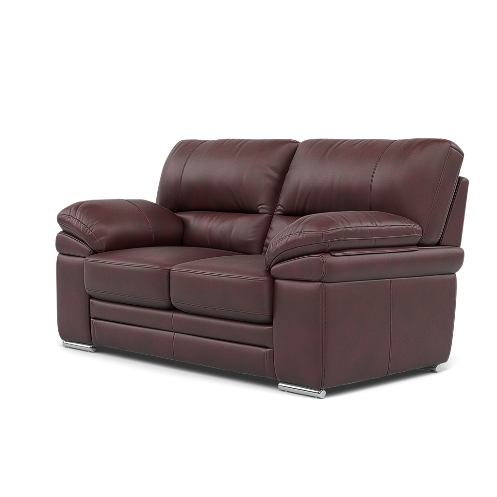 Gino 2 Seater Sofa - 2 Seater Sofa Cat 60 — Cat-60/15 Montana Ruby / Metal Feet, gallery image 3