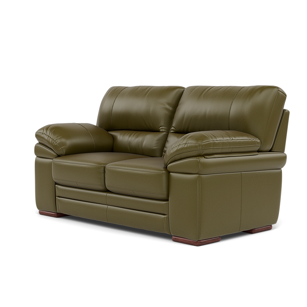 Gino 2 Seater Sofa - 2 Seater Sofa Cat 60 — Cat-60/16 Montana Oregano / Wooden Feet, gallery image 3
