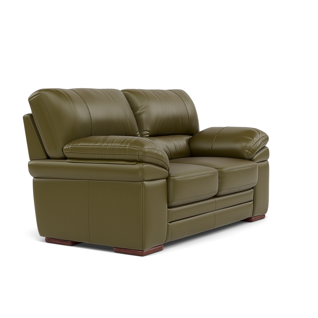 Gino 2 Seater Sofa - 2 Seater Sofa Cat 60 — Cat-60/16 Montana Oregano / Wooden Feet, gallery image 1