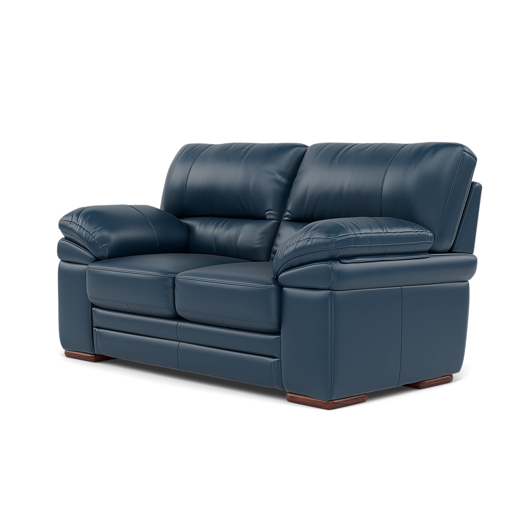 Gino 2 Seater Sofa - 2 Seater Sofa Cat 60 — Cat-60/17 Montana Ocean / Wooden Feet, gallery image 3