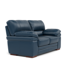 Gino 2 Seater Sofa - 2 Seater Sofa Cat 60 — Cat-60/17 Montana Ocean / Wooden Feet, gallery image 1