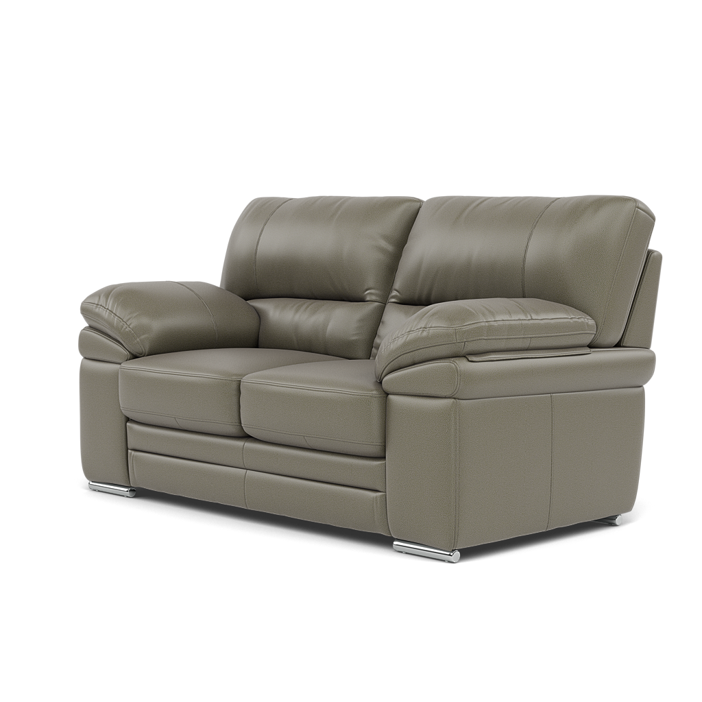 Gino 2 Seater Sofa - 2 Seater Sofa Cat 60 — Cat-60/20 Montana Pewter / Metal Feet, gallery image 3