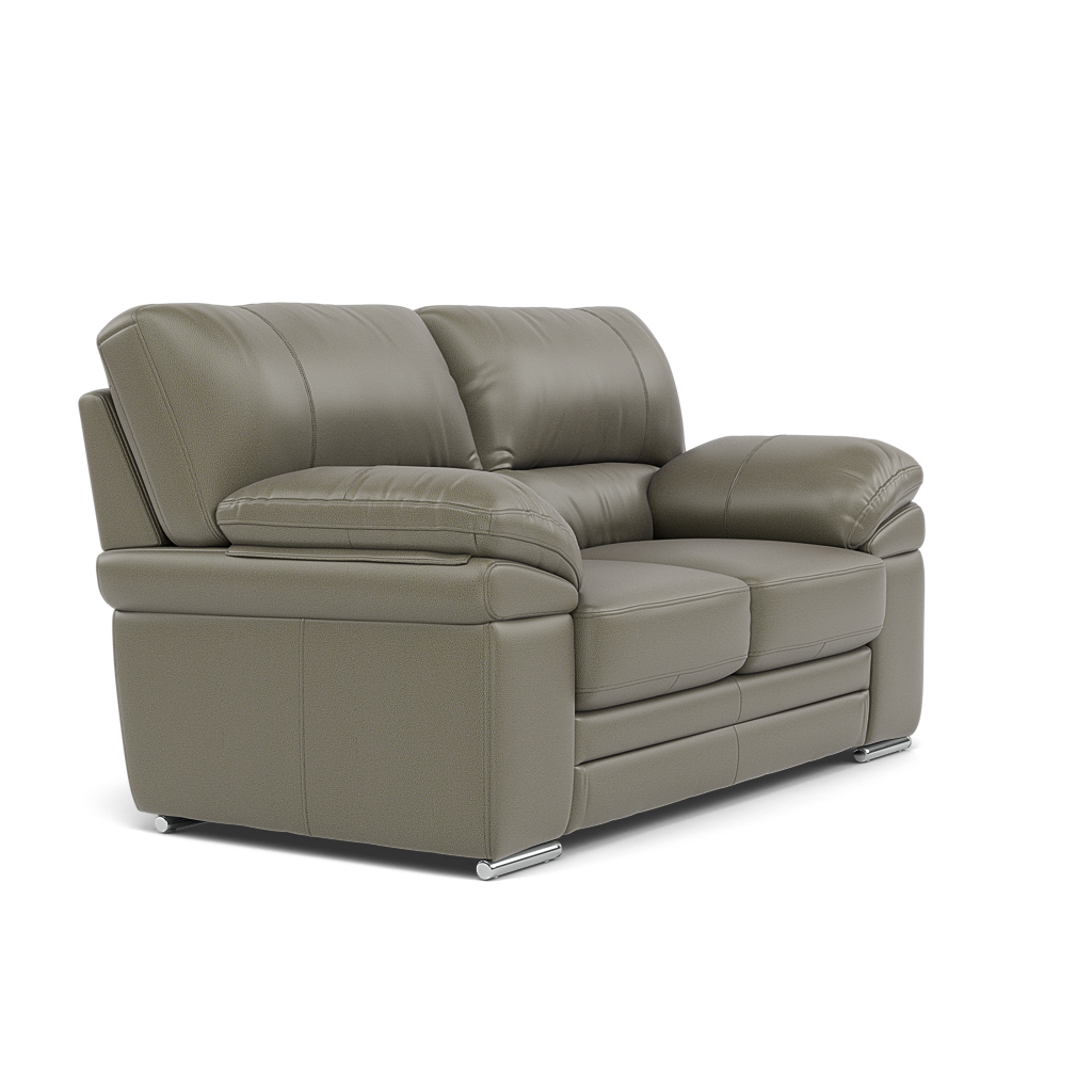 Gino 2 Seater Sofa - 2 Seater Sofa Cat 60 — Cat-60/20 Montana Pewter / Metal Feet, gallery image 1