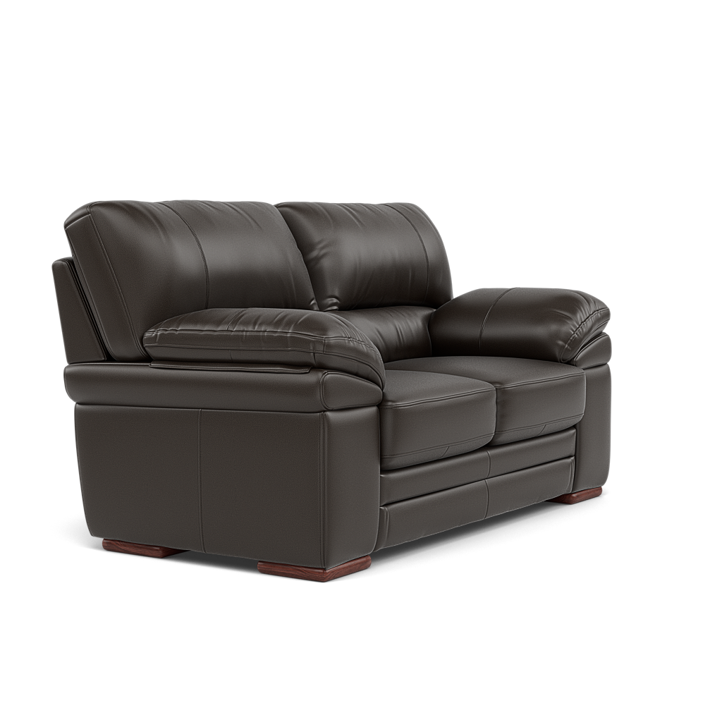 Gino 2 Seater Sofa - 2 Seater Sofa Cat 60 — Cat-60/21 Montana Storm / Wooden Feet, gallery image 1