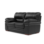 Gino 2 Seater Sofa - 2 Seater Sofa Cat 60 — Cat-60/22 Montana Jet Black / Wooden Feet, gallery image 3