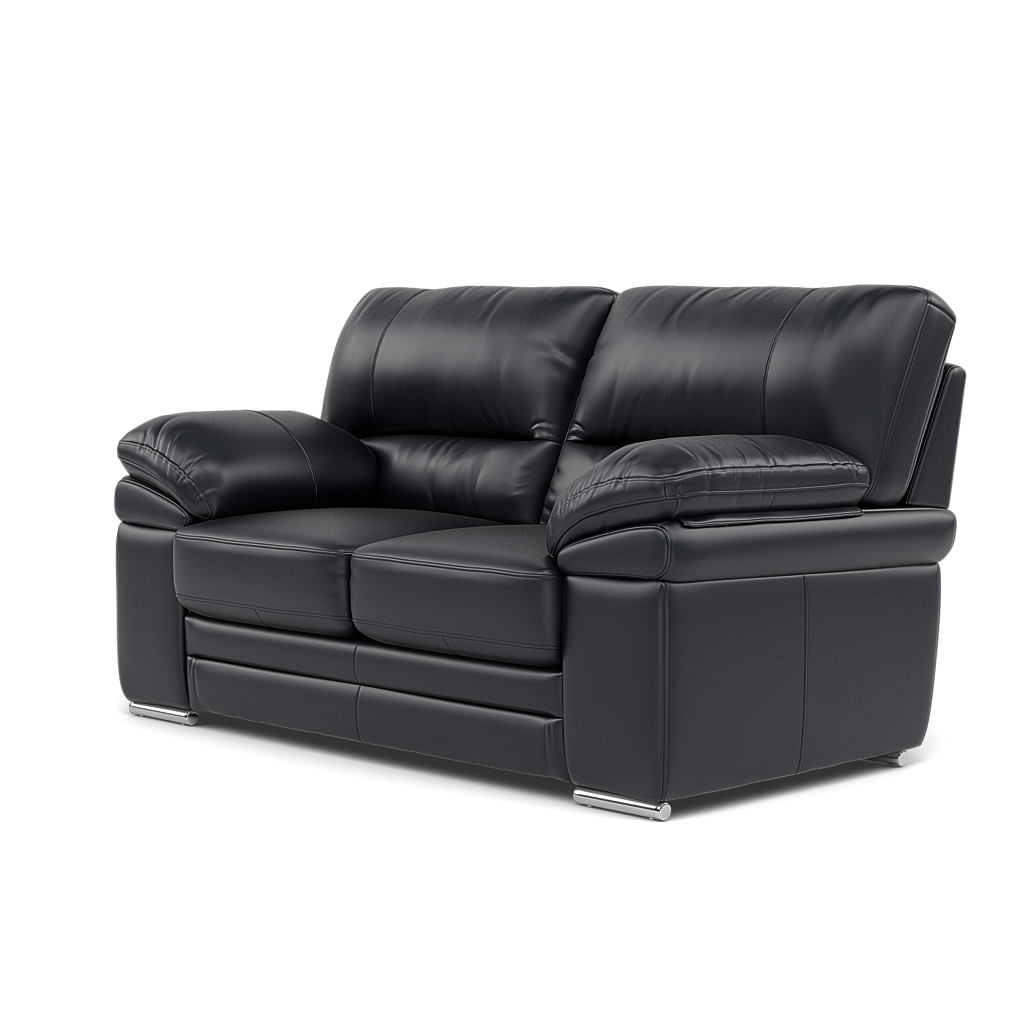 Gino 2 Seater Sofa - 2 Seater Sofa Cat 60 — Cat-60/24 Montana Navy / Metal Feet, gallery image 3