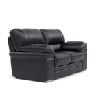 Gino 2 Seater Sofa - 2 Seater Sofa Cat 60 — Cat-60/24 Montana Navy / Metal Feet, gallery image 1
