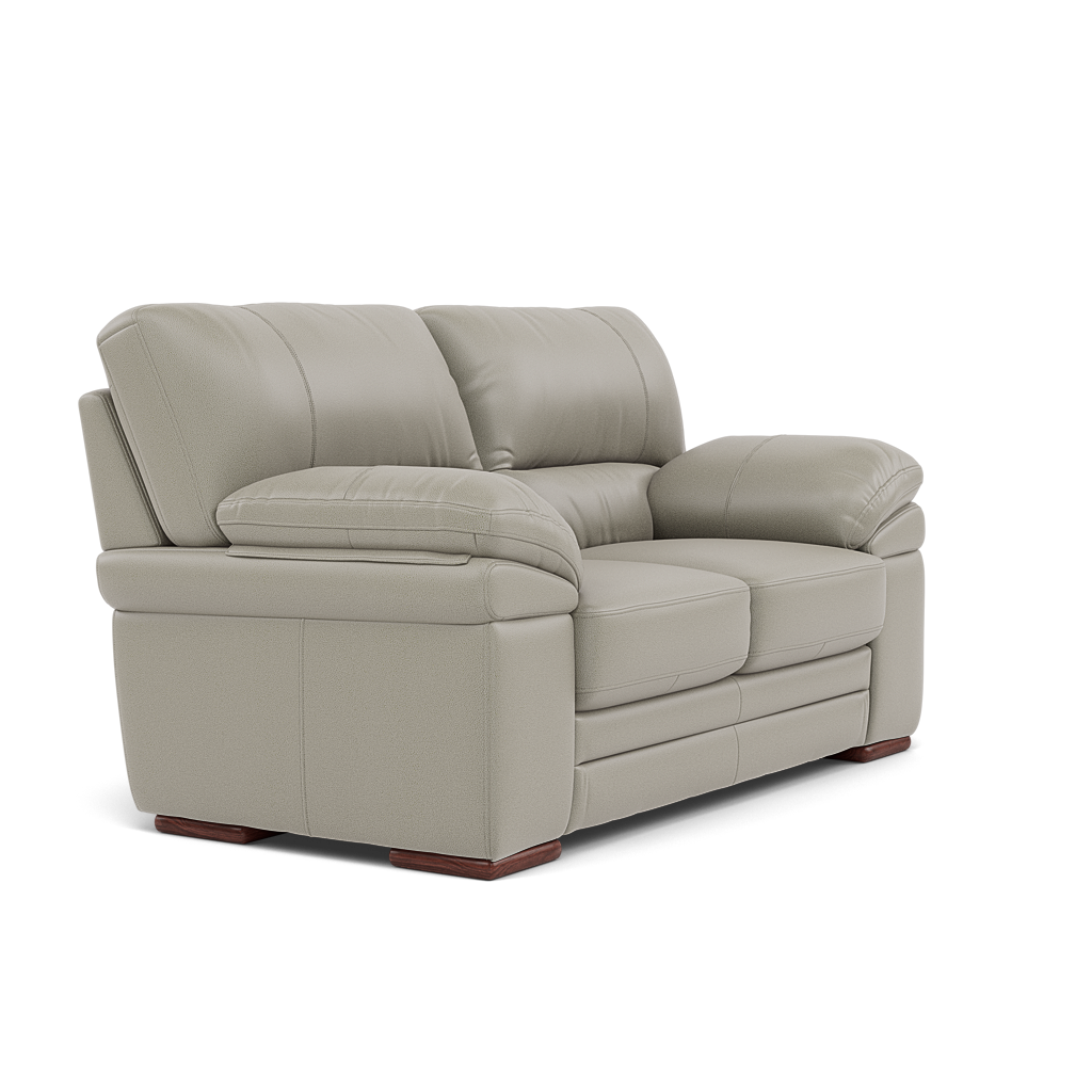 Gino 2 Seater Sofa - 2 Seater Sofa Cat 60 — Cat-60/28 Montana New Grey / Wooden Feet, gallery image 1