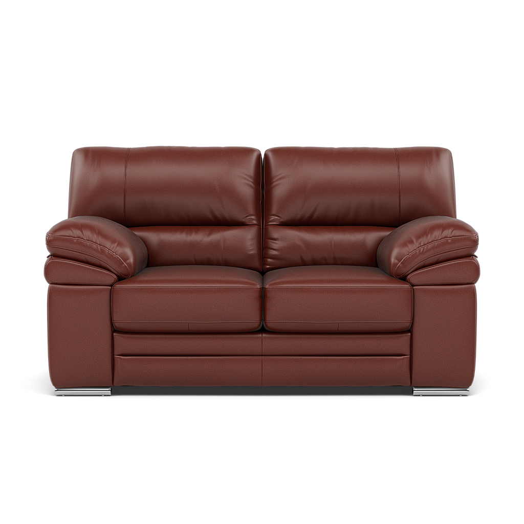 Gino 2 Seater Sofa - 2 Seater Sofa Cat 60 2 Seater Sofas Sterling Home 7 Cat-60/07 Montana Butterscotch Metal Feet