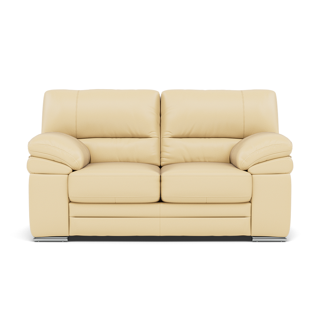Gino 2 Seater Sofa - 2 Seater Sofa Cat 60 2 Seater Sofas Sterling Home 3 Cat-60/04 Montana Vanilla Cream Metal Feet