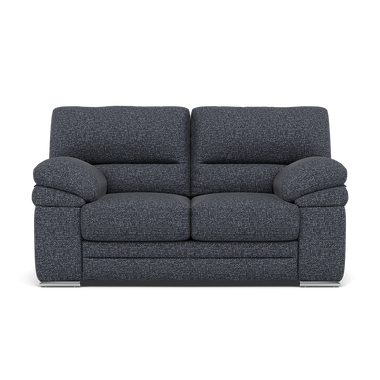 Gino 2 Seater Sofa - 2 Seater Sofa F8 2 Seater Sofas Sterling Home 11 Hopsack Midnight 70005 Metal Feet