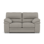 Gino 2 Seater Sofa - 2 Seater Sofa F8 2 Seater Sofas Sterling Home 3 Hopsack Dove 70001 Metal Feet