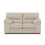 Gino 2 Seater Sofa - 2 Seater Sofa F8 2 Seater Sofas Sterling Home 6 Hopsack Natural 70002 Wooden Feet