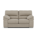 Gino 2 Seater Sofa - 2 Seater Sofa F8 2 Seater Sofas Sterling Home 9 Hopsack Linen 70004 Metal Feet