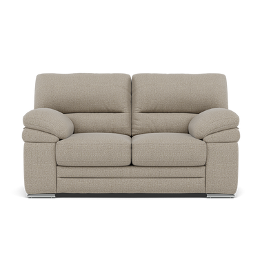Gino 2 Seater Sofa - 2 Seater Sofa F8 2 Seater Sofas Sterling Home 9 Hopsack Linen 70004 Metal Feet