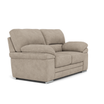Gino 2 Seater Sofa - 2 Seater Sofa F8 — Darwin Mink 50366 / Metal Feet, gallery image 1