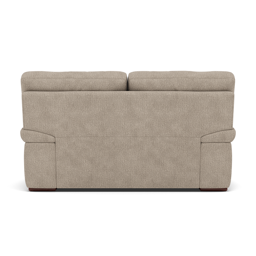 Gino 2 Seater Sofa - 2 Seater Sofa F8 — Darwin Mink 50366 / Wooden Feet, gallery image 2