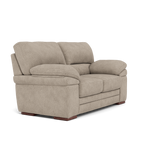 Gino 2 Seater Sofa - 2 Seater Sofa F8 — Darwin Mink 50366 / Wooden Feet, gallery image 1