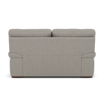 Gino 2 Seater Sofa - 2 Seater Sofa F8 — Hopsack Dove 70001 / Wooden Feet, gallery image 2
