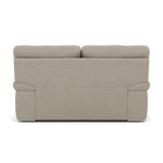 Gino 2 Seater Sofa - 2 Seater Sofa F8 — Hopsack Linen 70004 / Metal Feet, gallery image 2
