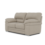 Gino 2 Seater Sofa - 2 Seater Sofa F8 — Hopsack Linen 70004 / Metal Feet, gallery image 3