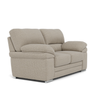 Gino 2 Seater Sofa - 2 Seater Sofa F8 — Hopsack Linen 70004 / Metal Feet, gallery image 1