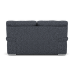 Gino 2 Seater Sofa - 2 Seater Sofa F8 — Hopsack Midnight 70005 / Metal Feet, gallery image 2