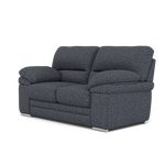 Gino 2 Seater Sofa - 2 Seater Sofa F8 — Hopsack Midnight 70005 / Metal Feet, gallery image 3