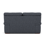Gino 2 Seater Sofa - 2 Seater Sofa F8 — Hopsack Midnight 70005 / Wooden Feet, gallery image 2