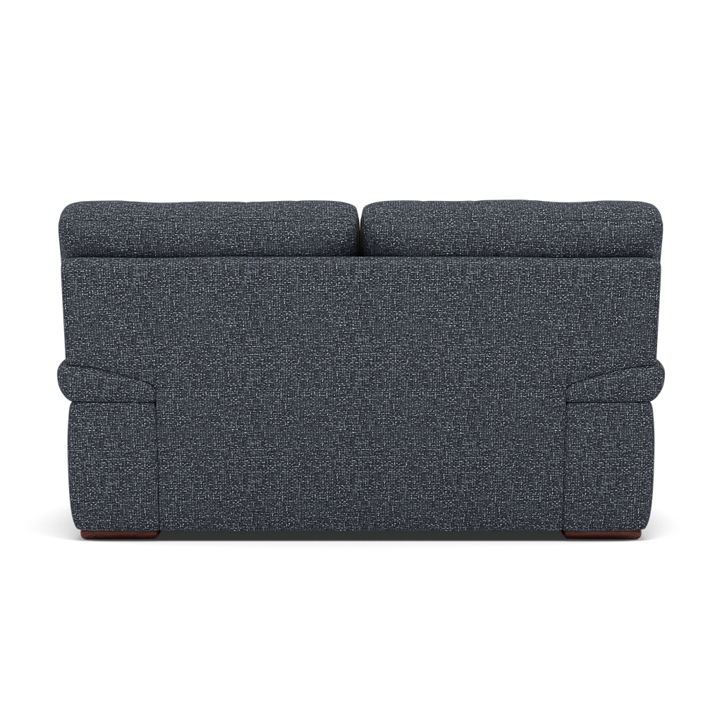 Gino 2 Seater Sofa - 2 Seater Sofa F8 — Hopsack Midnight 70005 / Wooden Feet, gallery image 2