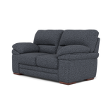 Gino 2 Seater Sofa - 2 Seater Sofa F8 — Hopsack Midnight 70005 / Wooden Feet, gallery image 3