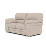 Gino 2 Seater Sofa - 2 Seater Sofa F8 — Hopsack Natural 70002 / Metal Feet, gallery image 3