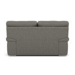 Gino 2 Seater Sofa - 2 Seater Sofa F8 — Hopsack Platinum 70003 / Metal Feet, gallery image 2