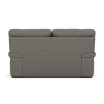 Gino 2 Seater Sofa - 2 Seater Sofa F8 — Hopsack Platinum 70003 / Wooden Feet, gallery image 2