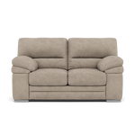Gino 2 Seater Sofa - 2 Seater Sofa F8 2 Seater Sofas Sterling Home 1 Darwin Mink 50366 Metal Feet