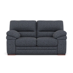 Gino 2 Seater Sofa - 2 Seater Sofa F8 2 Seater Sofas Sterling Home 12 Hopsack Midnight 70005 Wooden Feet