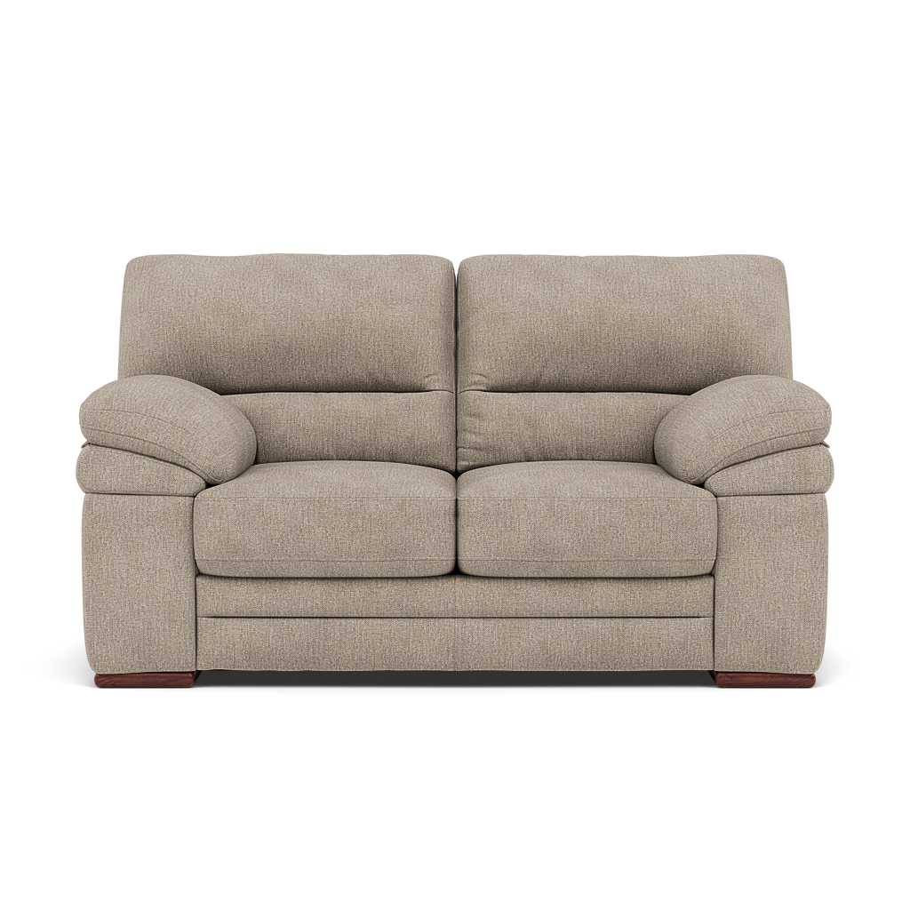 Gino 2 Seater Sofa - 2 Seater Sofa F8 2 Seater Sofas Sterling Home 2 Darwin Mink 50366 Wooden Feet