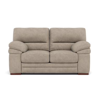 Gino 2 Seater Sofa - 2 Seater Sofa F8 2 Seater Sofas Sterling Home 2 Darwin Mink 50366 Wooden Feet