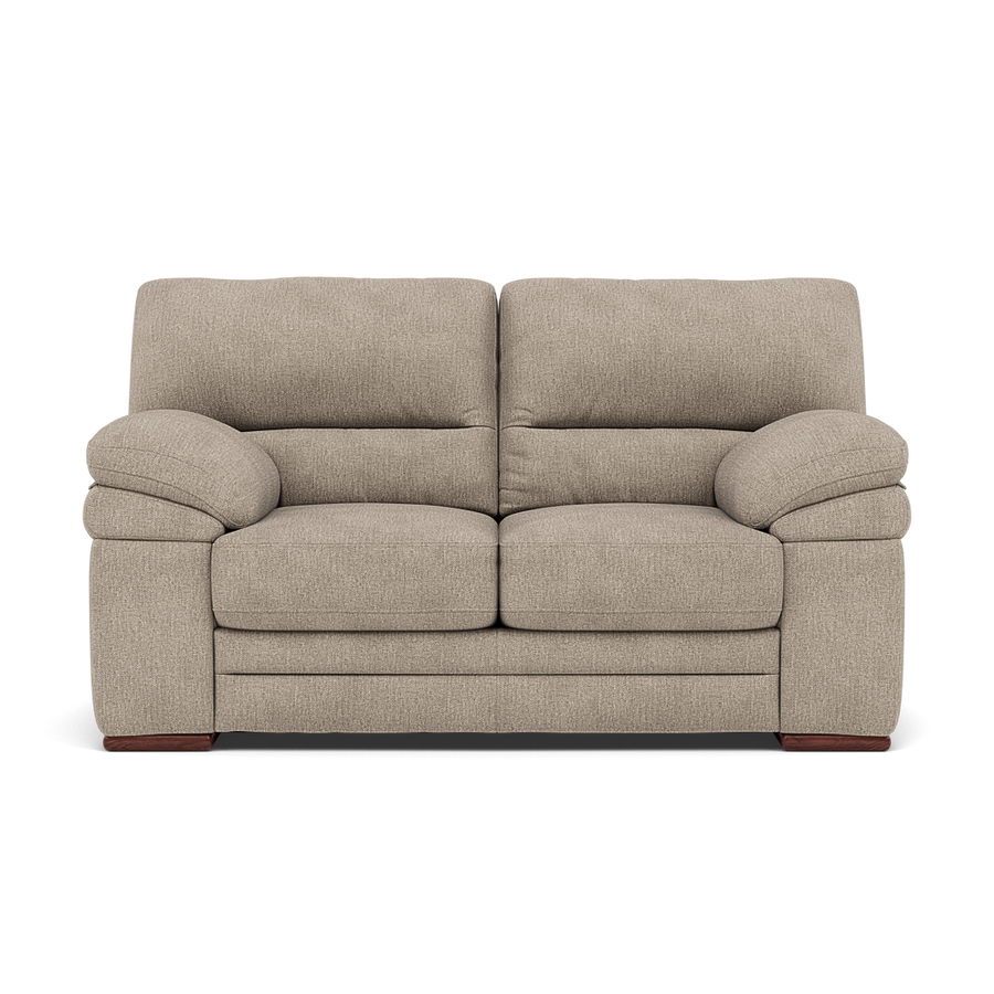 Gino 2 Seater Sofa - 2 Seater Sofa F8 2 Seater Sofas Sterling Home 2 Darwin Mink 50366 Wooden Feet