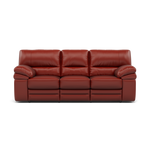 Gino 3 Seater Recliner Sofa - 3 Seater Manual Recliner Sofa Cat 60 - Manual Recliner 3 Seater Sofas Sterling Home 7 Cat-60/11 Montana Flame